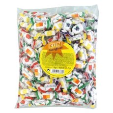 53851 per kg 25* Pallet Fun Fruit Toffee Mix 1 kg