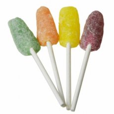 53890 26 Lollywood Mini Fruit Lollies 4 g – 500 Stuks