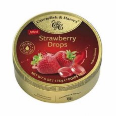 Cavendish & Harvey Strawberry Drops 175 g – 9 Stuks