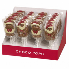 54076 26 Hamlet Choco Lollies Kerst Rudolph-Santa 28x30g