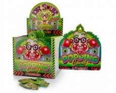 Dr. Sour Popping Candy Strawberry 15g