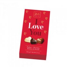 54386 26 Hamlet Pralines Harten "I LOVE YOU" 100 gram