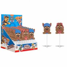 54442 26 Paw Patrol Crunchiez Chocolade Lolly 30 g – 24 Stuks