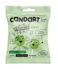 Candart Energy Pop Lollies in zakje 120g 12g