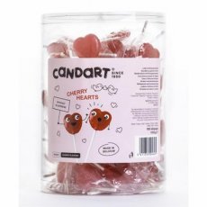 Cand’Art Hearts Lollies Tubo 11 g – 100 Stuks
