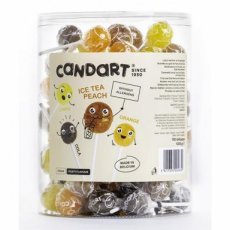 Cand’Art Soft Drink Lollies Tubo 12 g – 100 Stuks