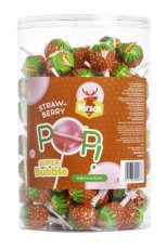 54666  24. Hirsch Super Bubble Strawberry in tubo 17g