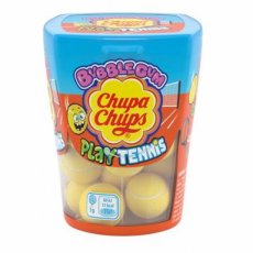 54689 26 Chupa Tennis Ball Gum – 90 g – 8 stuks