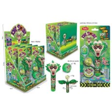 Dr. Sour Blister Twist & Turn Pop 17 g – 6 Stuks
