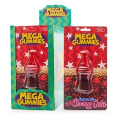 54778 26 Mega Gummies American Cherry-Cola 120 g – 11 Stuks