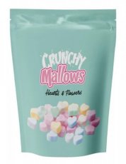 Crunchy Mallows Hearts & Flowers 150 gram