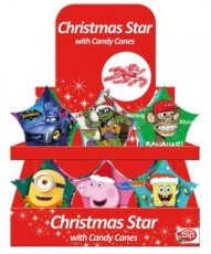 Bip License Mix Christmas Star Ornaments Candy