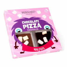 55052 26 Bernard Chocolate Mini Pizza Marshmallow – 10 x 44 g