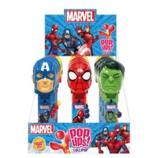 55076 26 Bip Disney Marvel Mix Pop Ups Lollipop – 12 Stuks