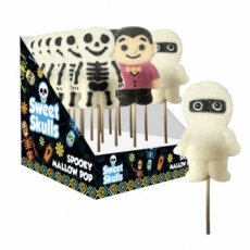 Bip Halloween Marshmallow Zoete Schedel Lolly’s – 18 x 45 g