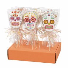 55108 26 Savat Halloween XL Skull Lolly – 12 x 27 g