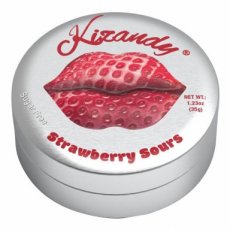Kizandy Sour Mint Strawberry 35 g – 6 Stuks