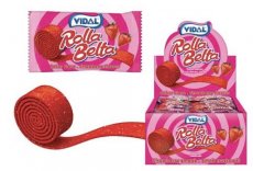 55233 25 Vidal Strawberry Rolla Belta 40g 3kg