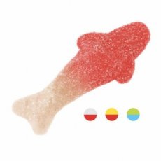 55296 26 Ravazzi Zacht Gesuikerde Fruit Haaien 8,5g – 2 kg