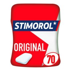 55522 26 Stimorol Bottle Original (SV) 70 Stuks – 6 Potten