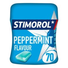 55604 26 Stimorol Bottle Peppermint (SV) 70 Stuks – 6 Potten