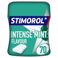 55633 26 Stimorol Bottle Intense Mint (SV) 70 Stuks – 6 Potten