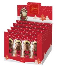 56009 25. Hamlet Flowpack Kerstfiguren Mix Melk 100g