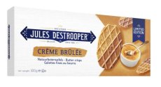56022 25. J.Destrooper Natuurboterwafel Crème Brûlée 100g