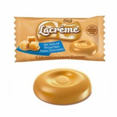 56246 26 Vidal Lacrême Toffee Caramel Suikervrij 1 kg