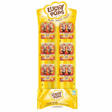 56334 26 Lucky Pops Chocoladelolly Kerst Display – 108 stuks