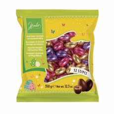 56486 26* Hamlet Paaseitjes Melk & Puur Praliné – RFA – 350 g – 18 Stuks