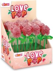 56492 26 Fizzy Jelly Lollipops Roos 38g