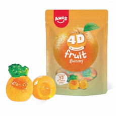 56938 26 Amos Fruits Orange – 12 x 120 g