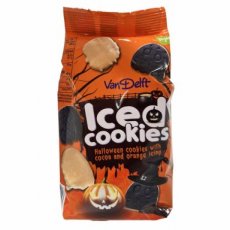57055 26 Van Delft Iced Cookies Halloween – 18 x 150 g