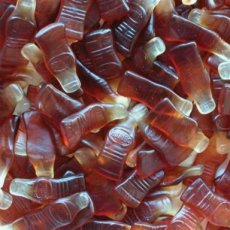 649 26 Haribo Cola Flesjes 8g – 1 kg