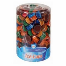 Eichetti IJschocolade Cuvetten – Tubo – 200 stuks