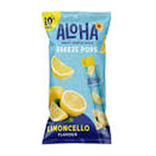 Aloha Freeze Pops Limoncello 50 ml. 24* Aloha Freeze Pops Limoncello 50 ml.
