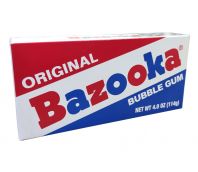 Bazooka box 114 gr. (USA-import) 24* Bazooka box 114 gr. (USA-import)