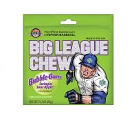 Big League Sour Apple Gum 60 gr.