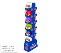 8349S 25 Big League Tower 5-Flavors Gum 60 gr.