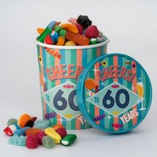 Candy bucket - 60 jaar