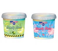 Candyfloss Bubble & Sour Apple Buckets 50 gr.