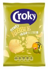 Croky Chips Ribble Peper & Zout 20x40g