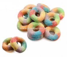 DP Sugared Rainbow Rings 1 kg