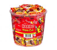 Haribo silo Btl. Happy Cola 10 gr. 24* Haribo silo Btl. Happy Cola 10 gr.