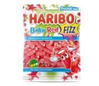 Haribo zakje Balla Red FIZZ 70 gr.