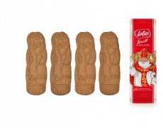 1619 24* Lotus Speculoos Sinterklaas 85 gram 14cm 4 stuks