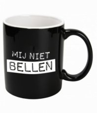 Mok Mij niet bellen met snoepzak 25 Mok Mij niet bellen met snoepzak