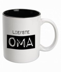 Mok Oma met snoepzak 25 Mok Oma met snoepzak