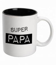 Mok Papa met snoepzak 25 Mok Papa met snoepzak